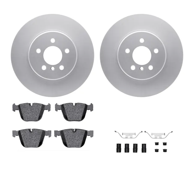 R1 Concepts WDWH1-31049 Brake Rotor- Carbon Coated W/ Ceramic Pads & Hdw